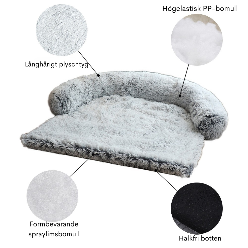 PawNest™ – Mysig hundbädd